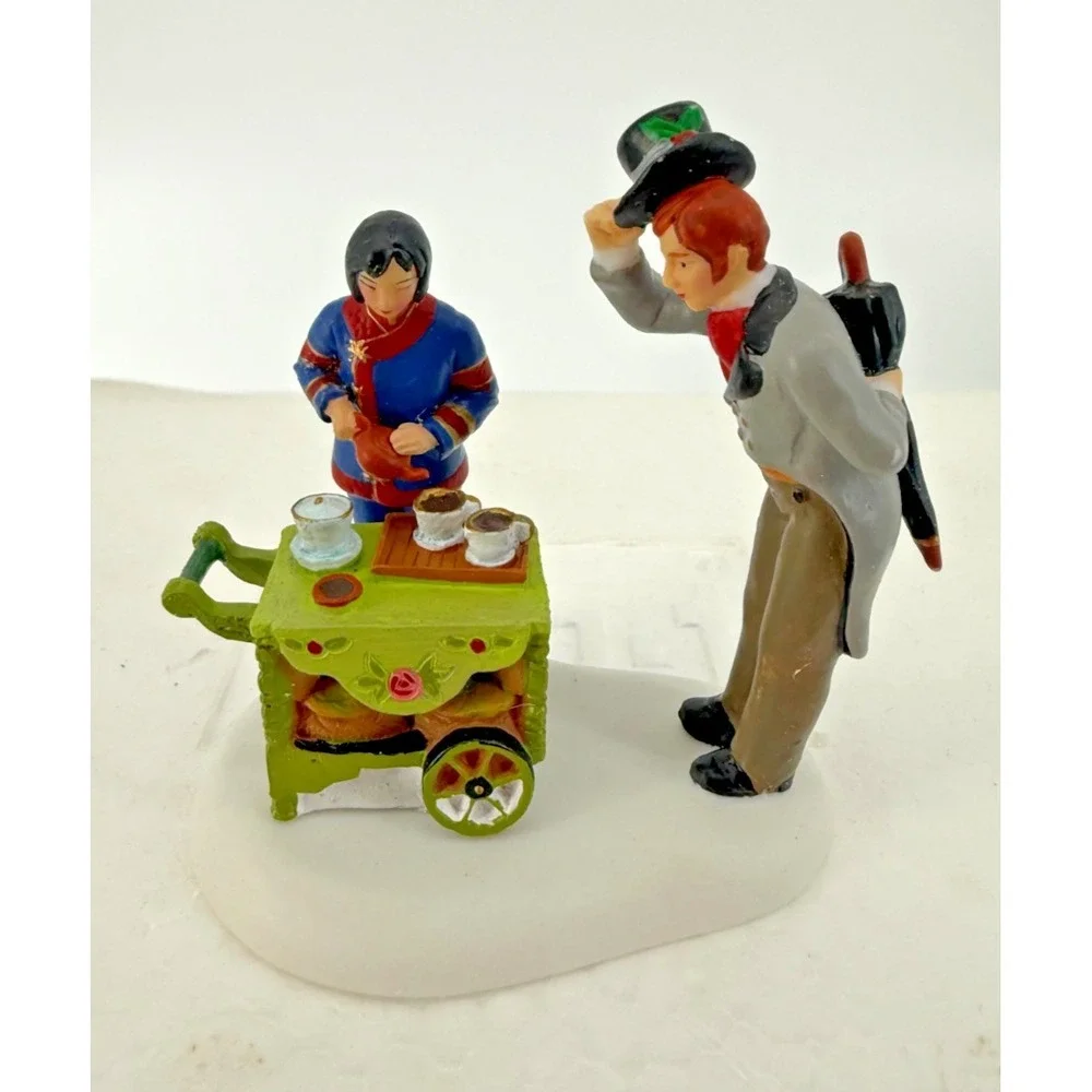 Department 56 Dickens Village Series Tea Time Figurine 799950 Rare